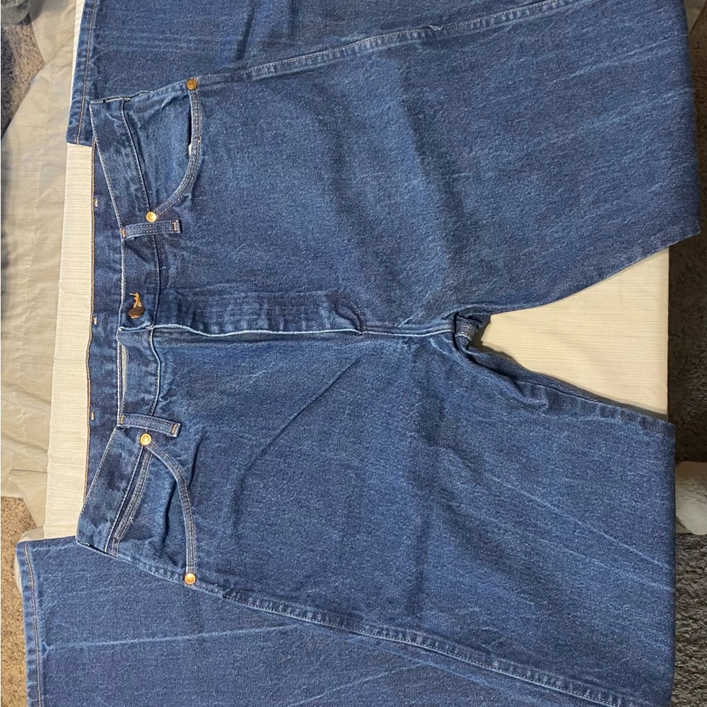 Wrangler 13MWZ Classic Blue Denim Jeans